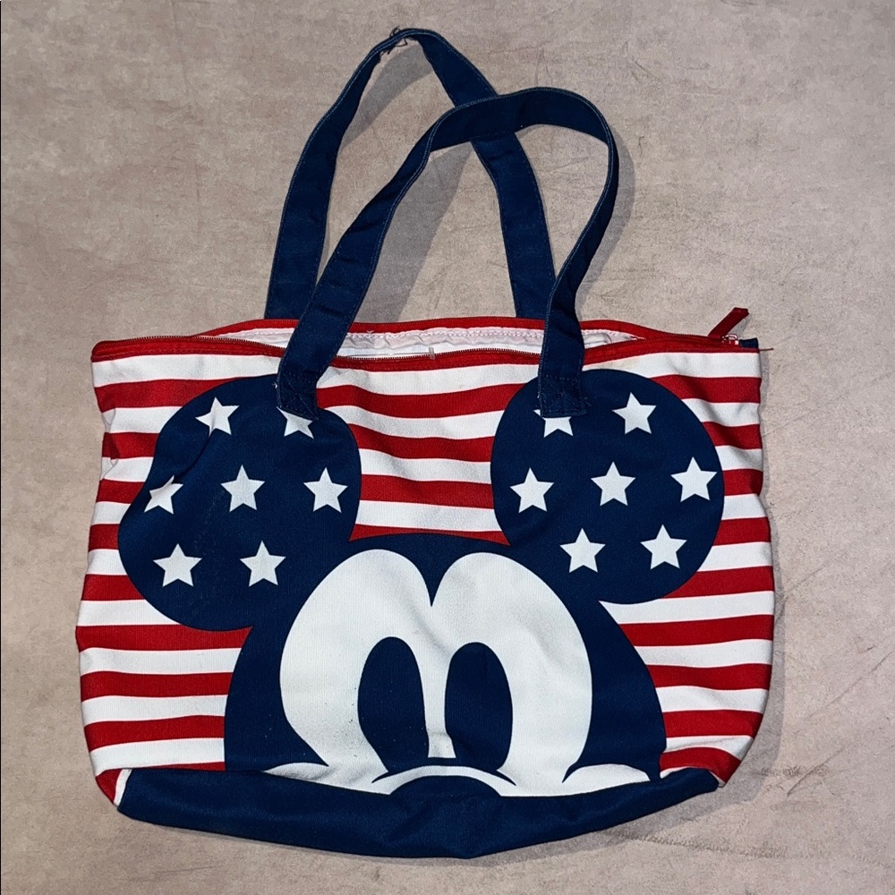 Disney Patriotic Mickey Mouse Tote Bag